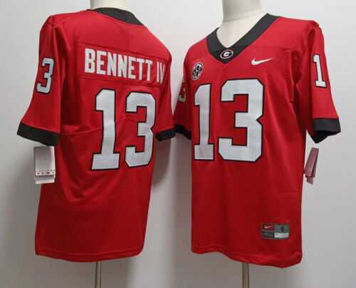 Men's Georgia Bulldogs #13 Stetson Bennett IV Red 2022 Vapor Untouchable Stitched Nike NCAA Jersey,We sell and wholesale Men's Georgia Bulldogs #13 Stetson Bennett IV Red 2022 Vapor Untouchable Stitched Nike NCAA Jersey on line form chian!